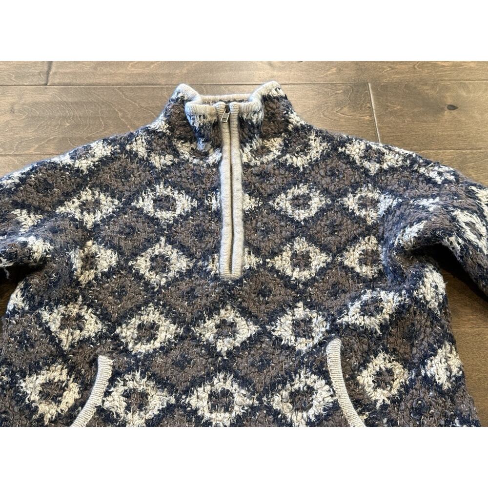 Madewell Womens Cloud Lining Half-Zip Long Sleeve Popover Sweater Size XS $118 - Picture 5 of 11
